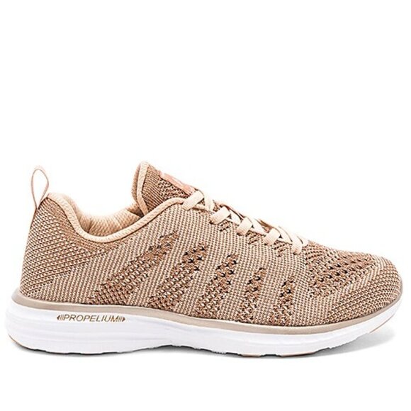 APL Athletic Propulsion Labs TechLoom Pro Phantom sneakers in rose gold, size 9 - Picture 2 of 15